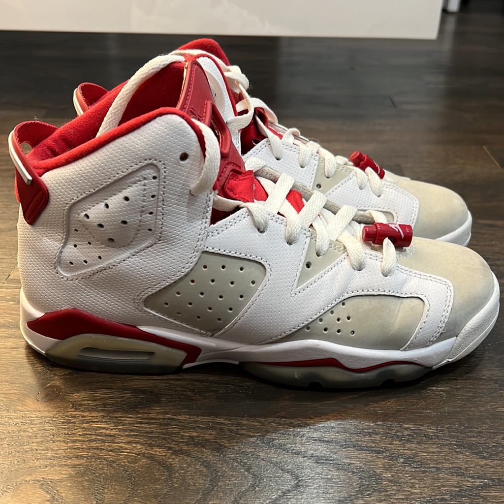 Air Jordan 6 Retro Red And White